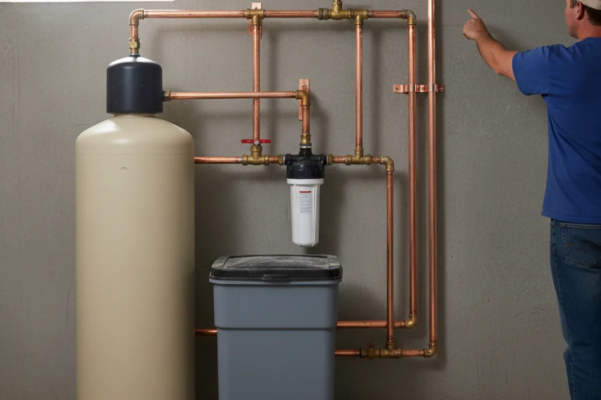 Whole-house water treatment system installed in Dillard